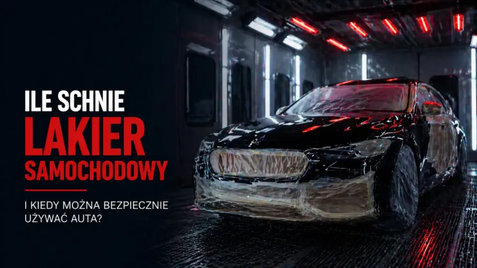 Ile schnie lakier samochodowy? Czasy i bezpieczne użytkowanie